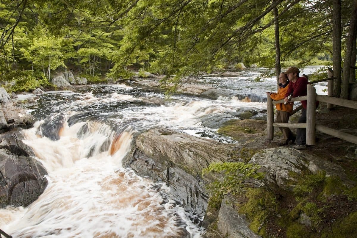 Rapids on the Mersey River at Kejimkujik